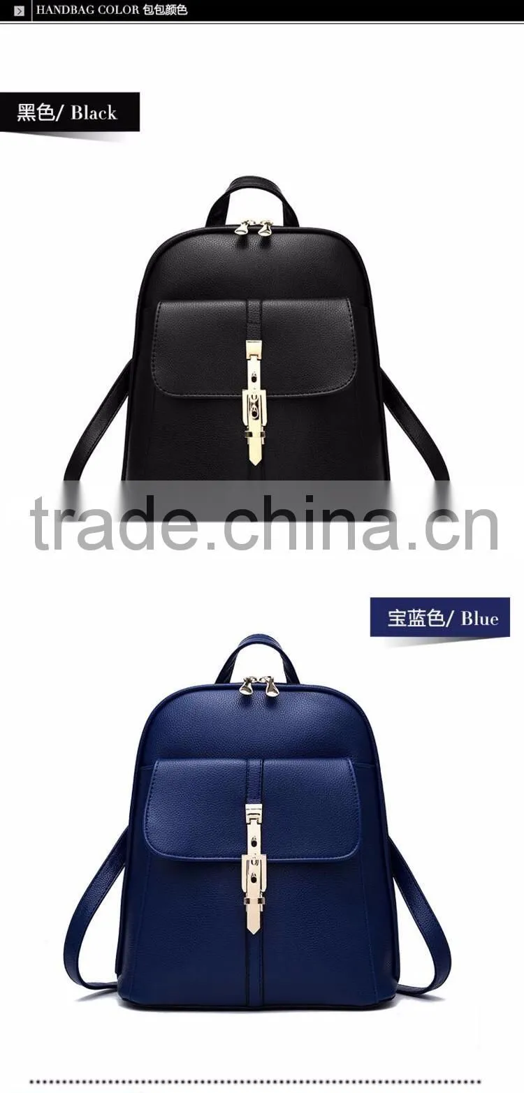 leisure shoulder school backpack Korean women fashion bag