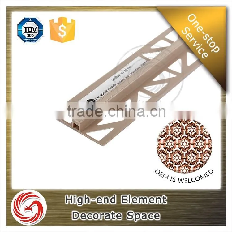 Home decoration double side PVC ceramic tile expansion joint