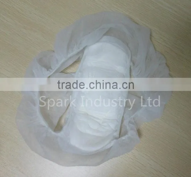 disposable women underwear with sanitary pad/women underwearUnderwear sanitary napkin