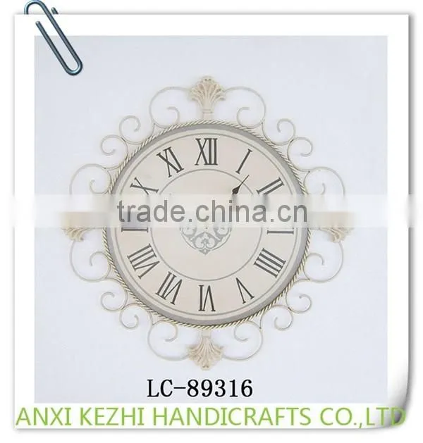 LC-89316 Metal Frame Royal Digital Office Wall Clock Home Wall Clock