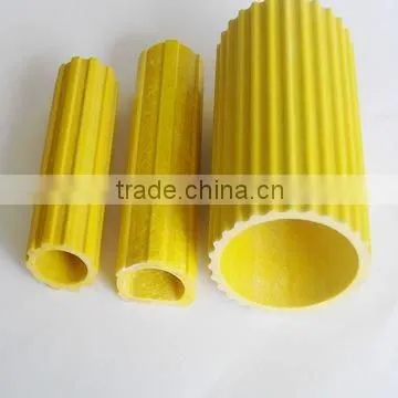 6.9mm to 50mm fiberglass poles, much more strong and durable than PVC