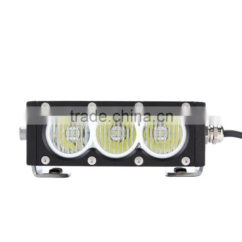 factory sale led light bar 30w ip68 12v for car