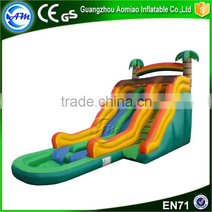Competitive price water slide material plastic long water slide for sale
