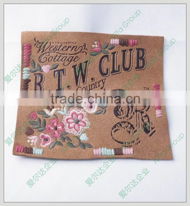 High density and soft custom clothing hang tags fabric