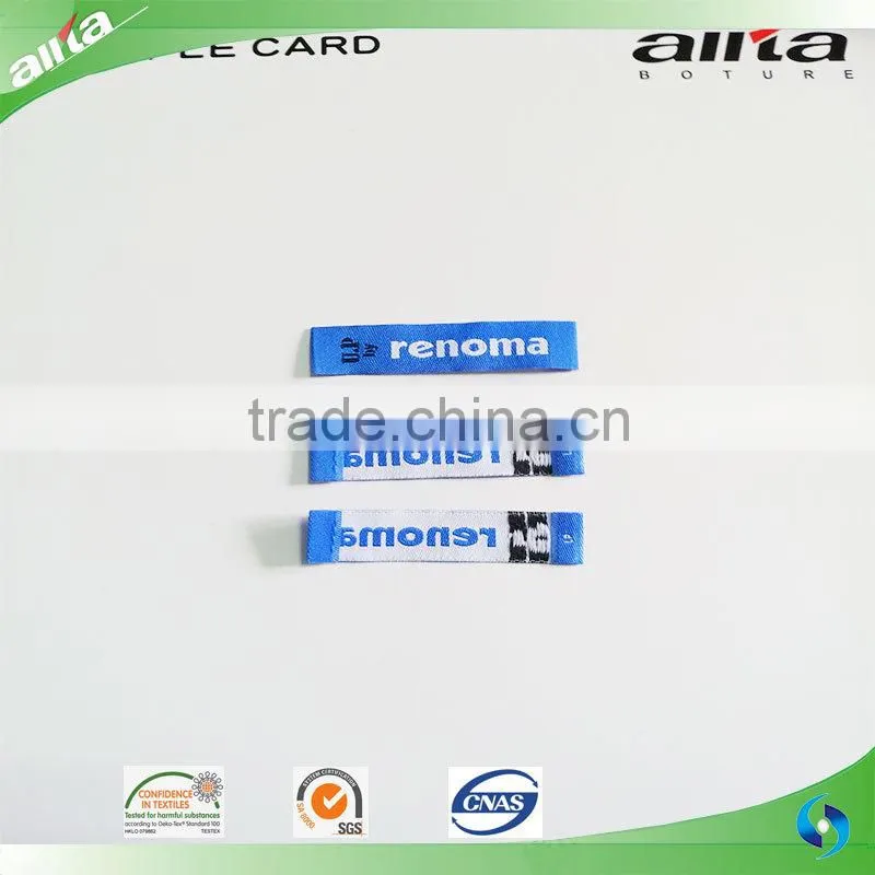 Allta Group professional customize cheap woven labels fashion brand logo garment labels