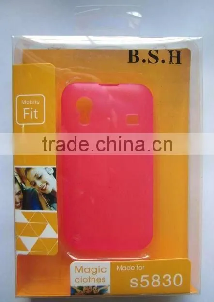 Fanny design silicone PC phone case