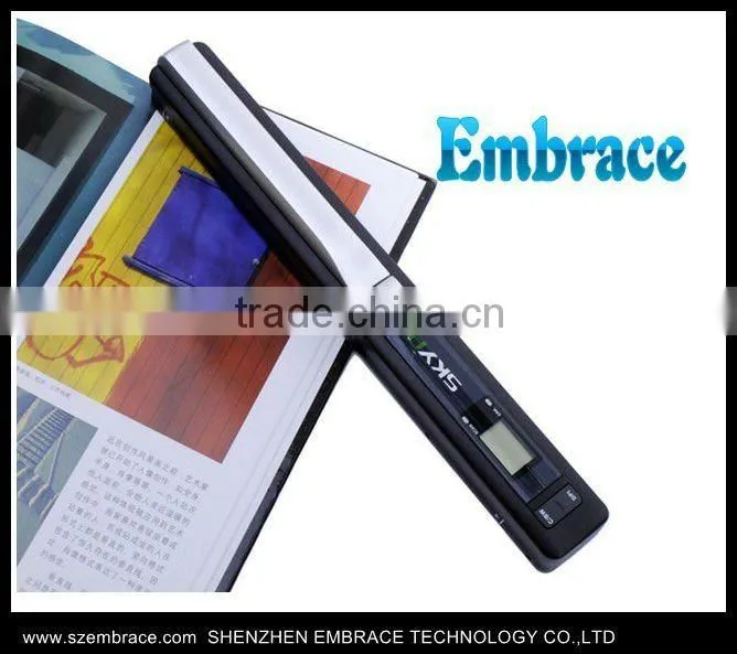 original 900dpi skypix tsn410 portable scanner