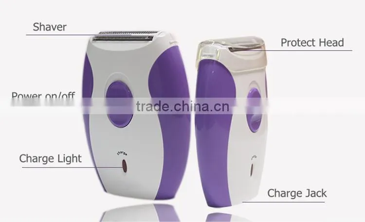 Facial hair remover back hair shaver rechargeable battery shaver machine