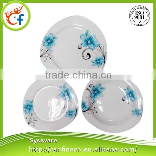 30pcs square dinner set for chile ,30pcs round dinner set for peru,
