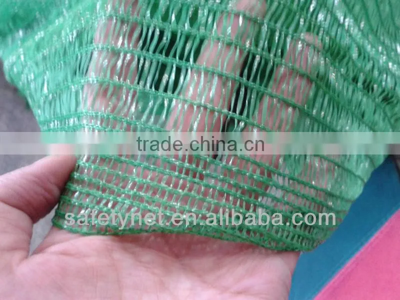 HDPE raschel plastic mesh net (orange & yellow)