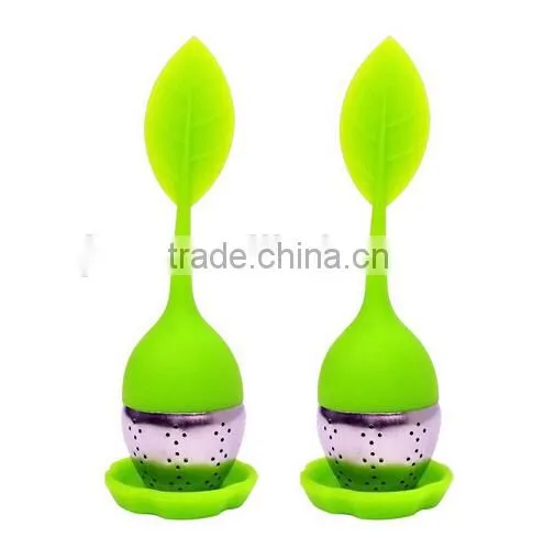 China Manufacturer Tea Infusers Tea Tools Tea Infuser Steeper Strainer With Handle