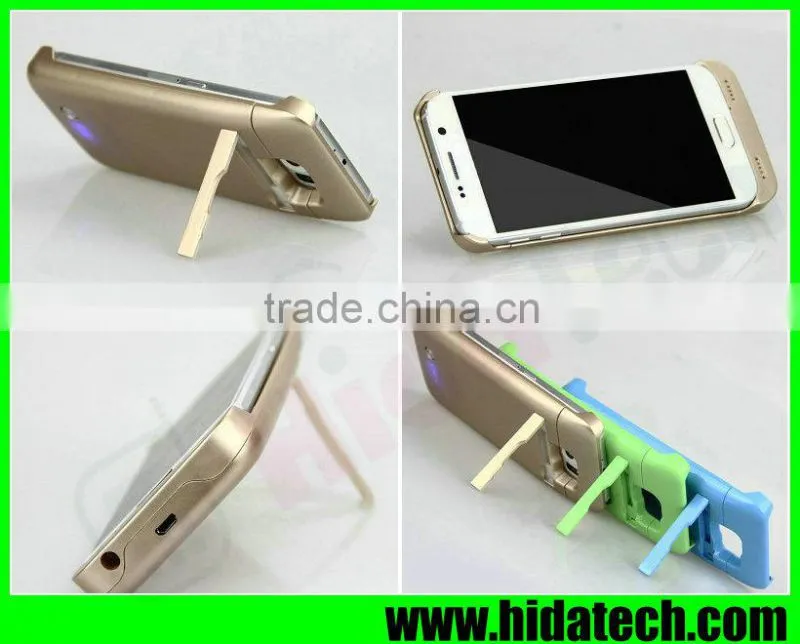 4200mah Colorful Battery Charger Case for Samsung Galaxy S6 Battery Pack
