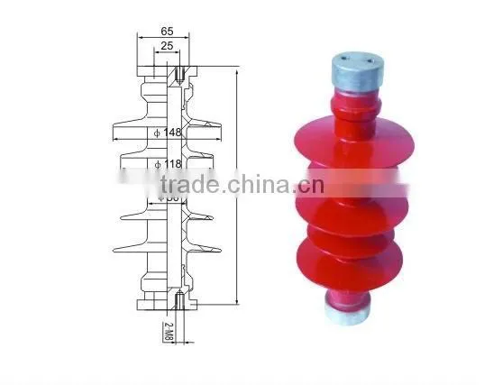 FZSW4 composite insulator of post type