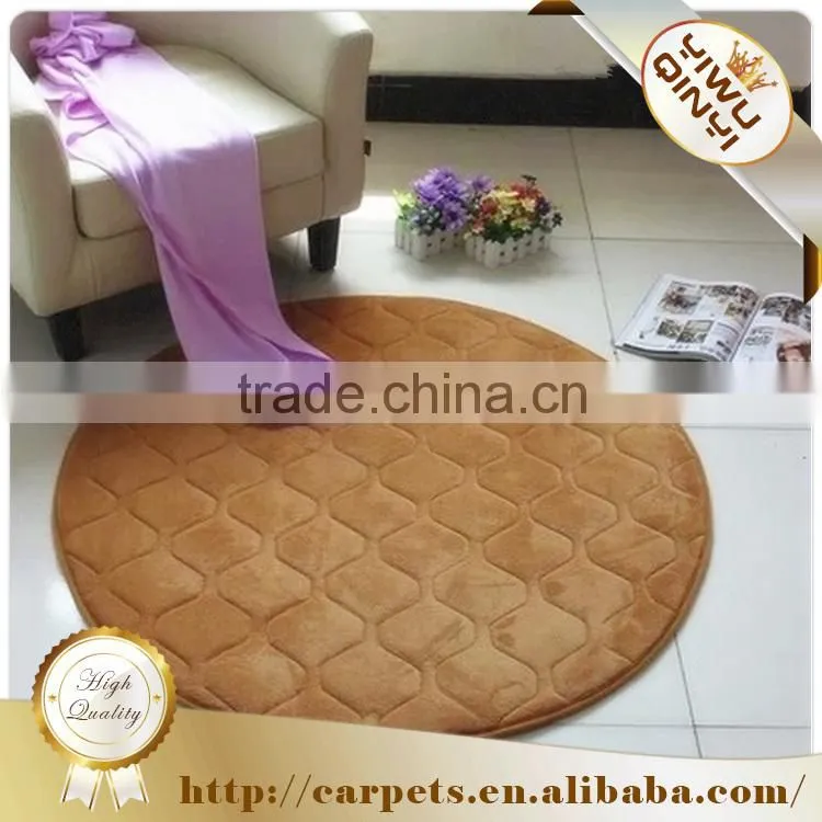 lastest new 100% polyester Anti-slip memory foam dog mat / bath mat / pet mat