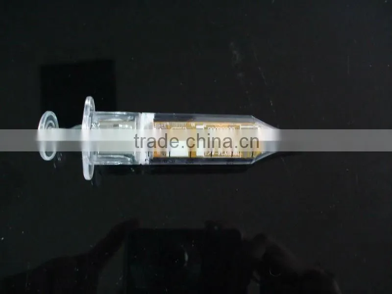 injection syringe usb flash drive for medicine promotion