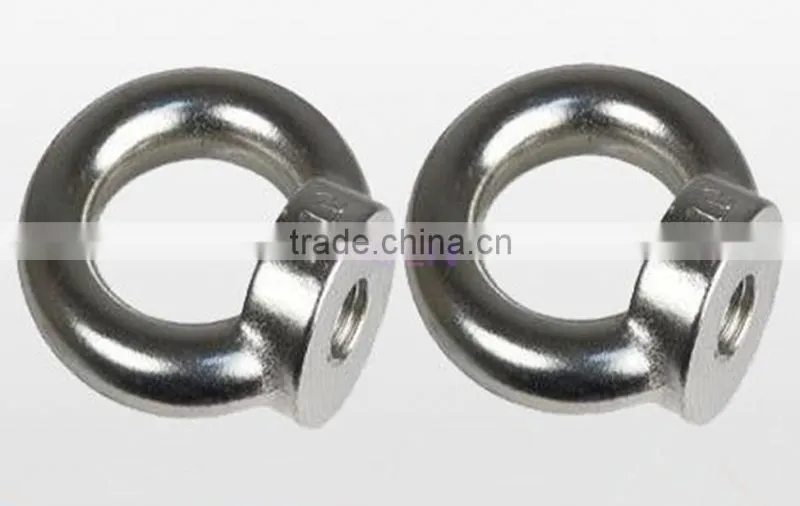 High quality stainless steel lifting eye nuts DIN582