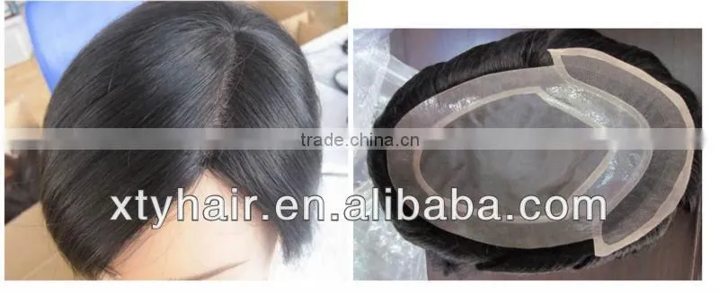 2013 alibaba china brazilian hair men'sToupee for men human hair made in china
