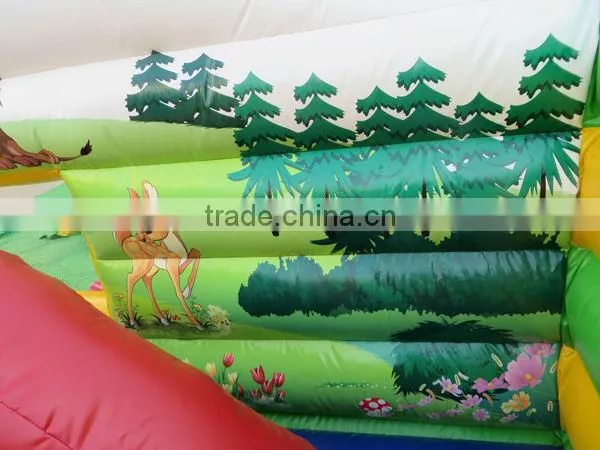 inflatable fun city amusement park, inflatable samll playground
