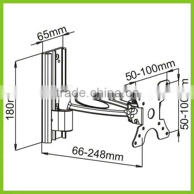 LCD301 Full Motion LCD/ LED VESA Wall Mount