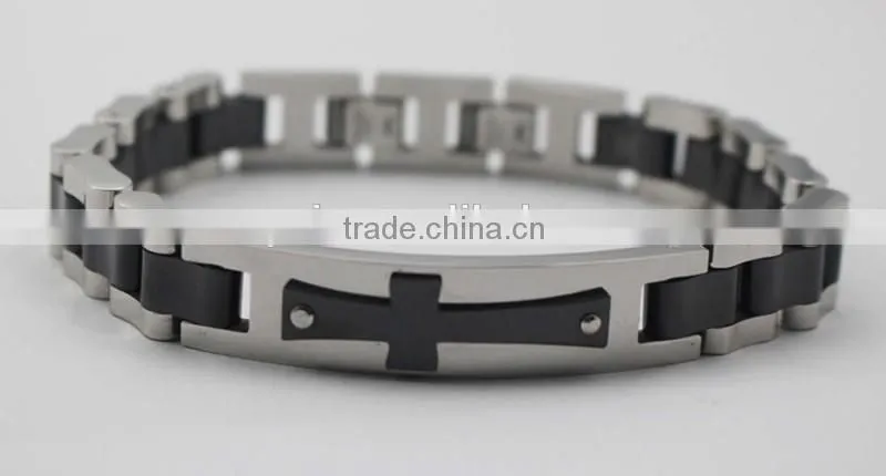 2016 Newest Fashion Stainless Steel Biker Chain Bracelet Men