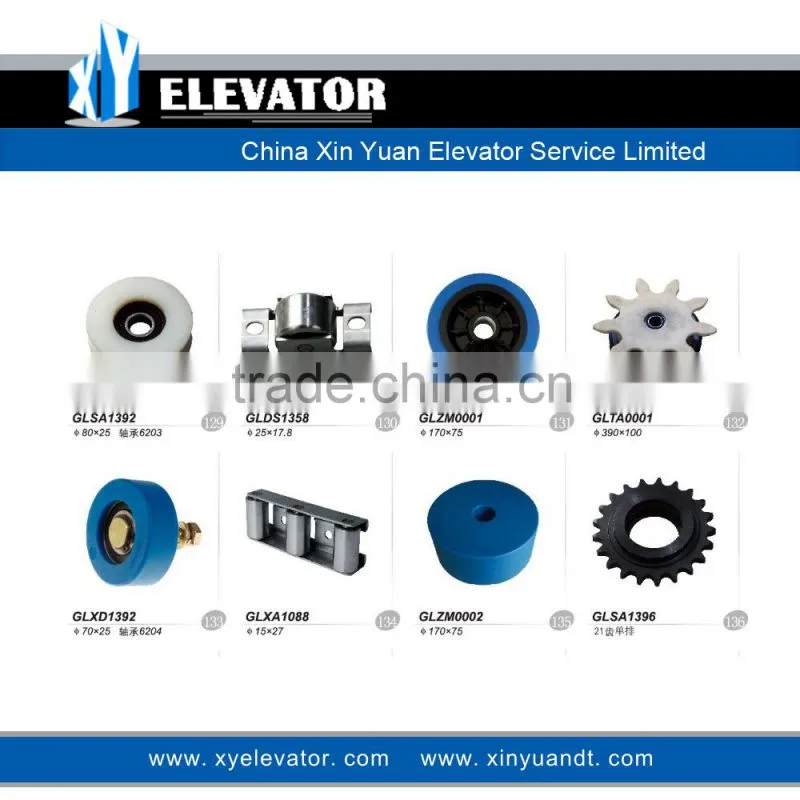 XY Elevator Parts Escalator Rollers