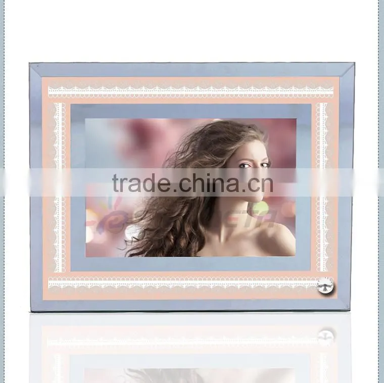 Sunmeta factory supply blank sublimation glass, heat press glass photo frame