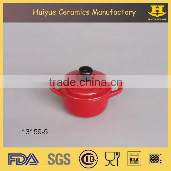 mini ceramic casserole, cocotte