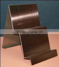 Stainless steel counter shop wallet display racks