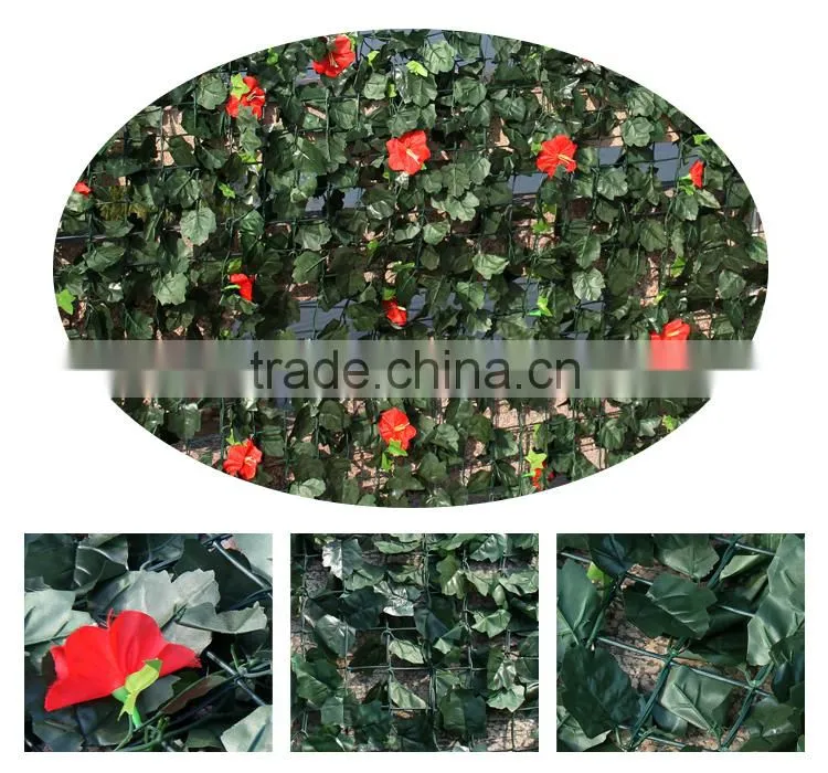 SUNWING plastic faux boxwood mat fences for garden idea