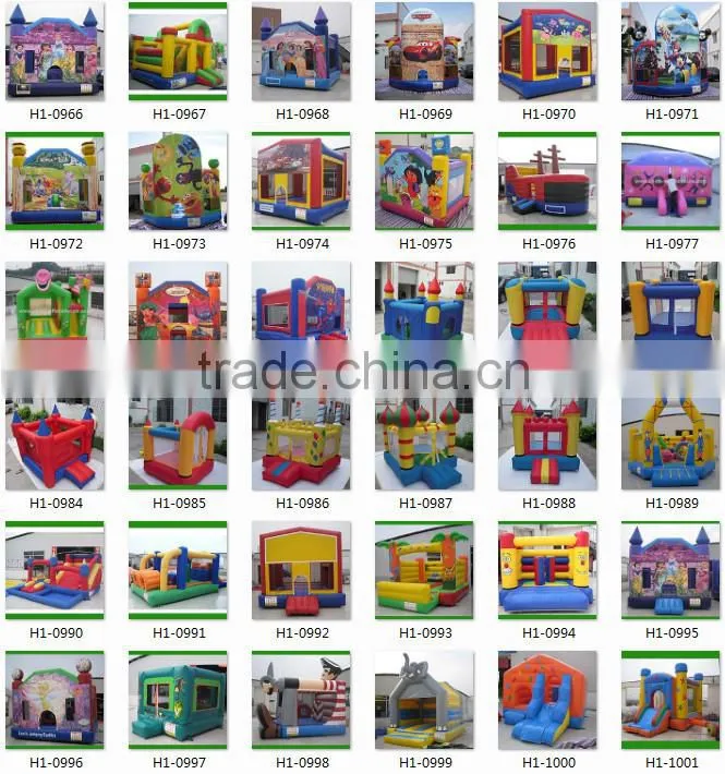 Guangzhou flexible easy operation inflatable christmas bouncer