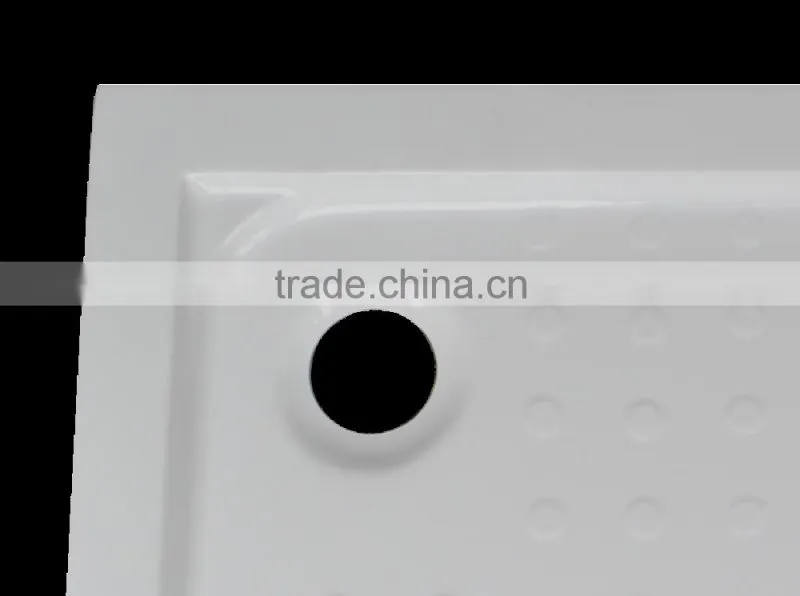North America and AUS market UPC/cUPC certified acrylic shower tray, 800mm shower tray, resin shower tray