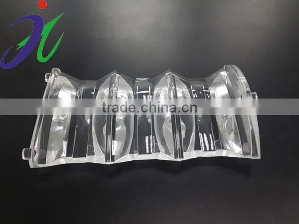 Plastic led lens,convex concave square led optical lens china supplier