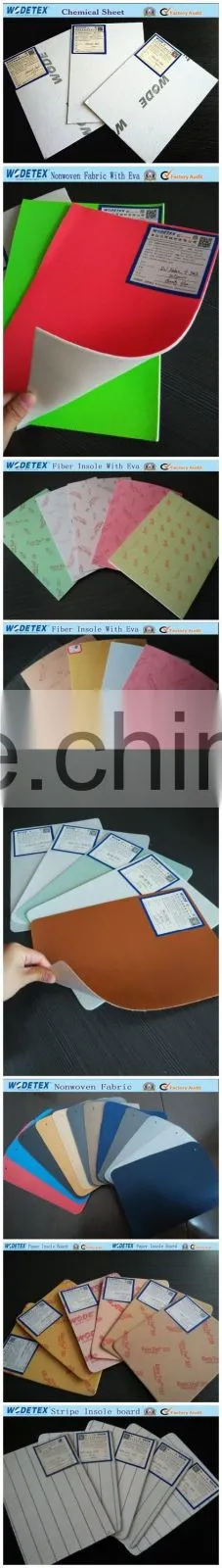 Paper insoles nonwoven board