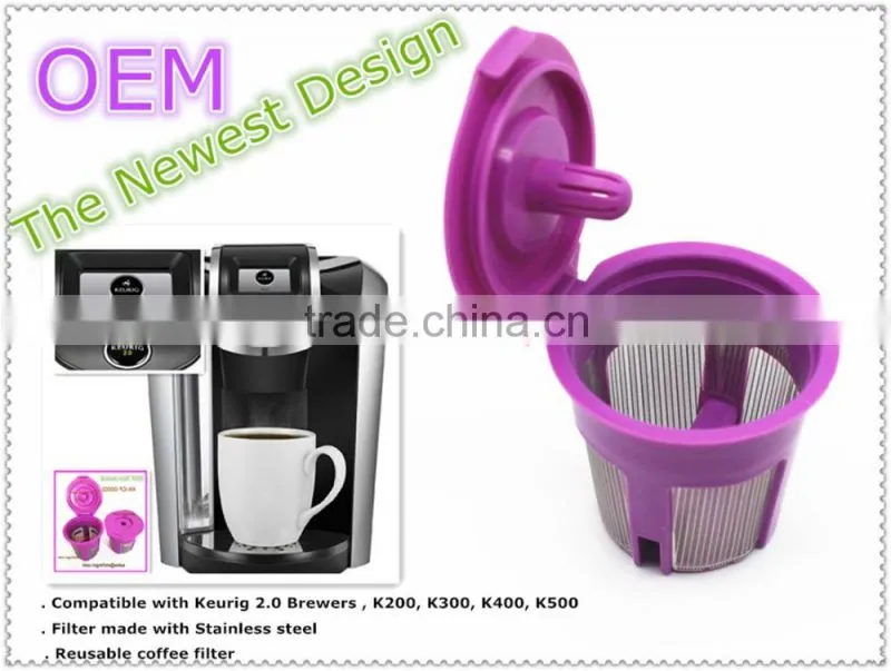 The best Factory price and top quality round coffee filters, K-cups Coffee Filter, plastic coffee filter