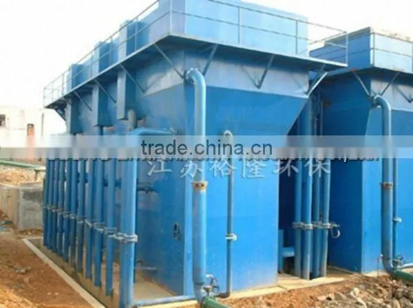 Integrated plant for sewage treatment
