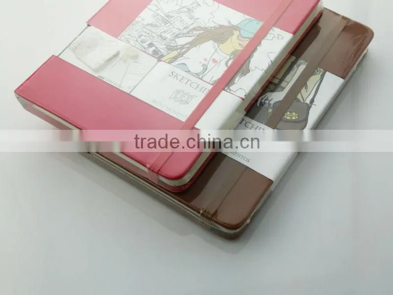 Customized notebook with logo A4/A5/A6 all size