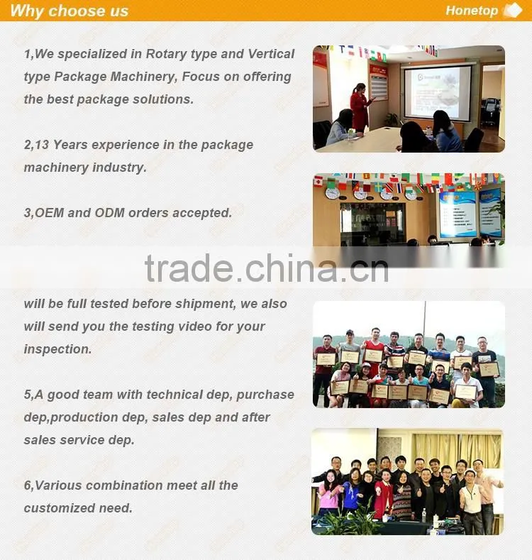 High quality automatic liquid packaging machine