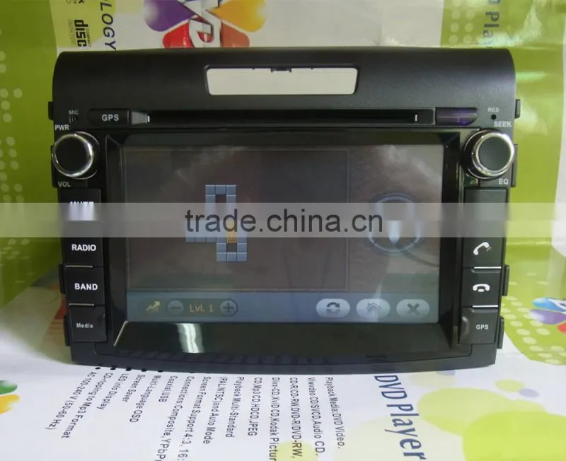 DH7037 touch screen car DVD for Honda CRV 2012 accessories with gps navigation & car multimedia player