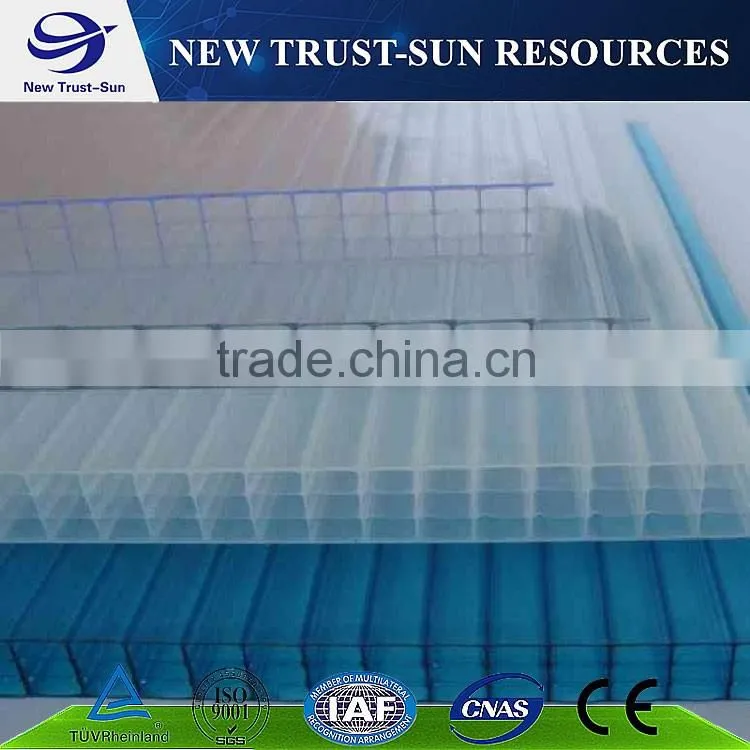 Polycarbonate/PC multi-span agricultural greenhouse