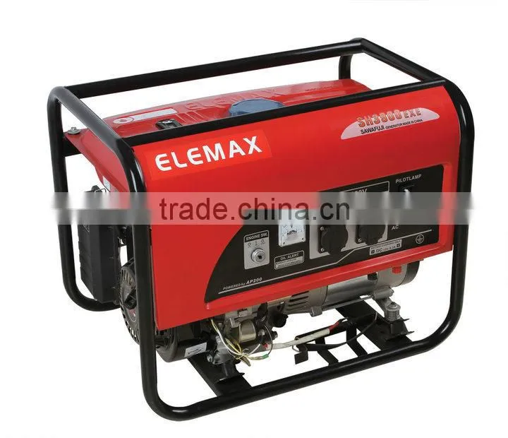 Factory direct 5kw/5kva Elemax GX390 honda engine 13hp alternator generator