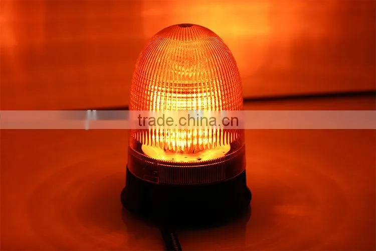 30w Automotic Yellow Led Flash Light Amber Led Emergency Warning Lights