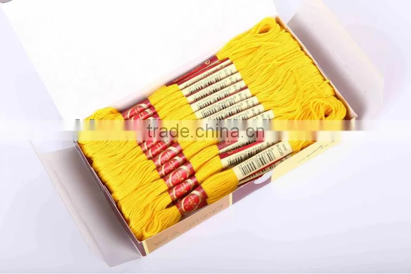 100% cotton bracelet thread for kid's DIY knitting