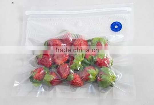 OEM custom made plastic frozen food packaging bag with high barrier