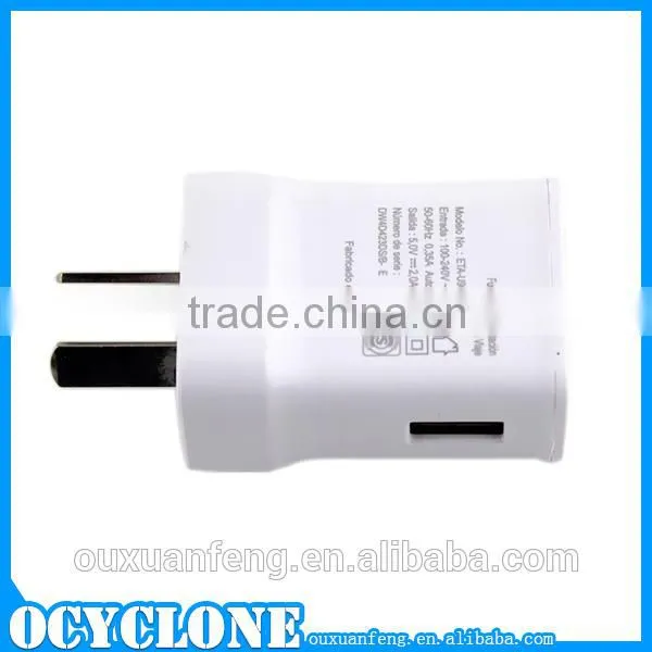 ETAU90RWS Universal Micro Home Travel Charger for Samsung Galaxy S4/Note 2