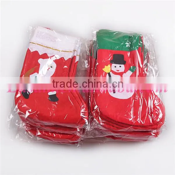 Cheap wholesale christmas supplies plain santa christmas stocking