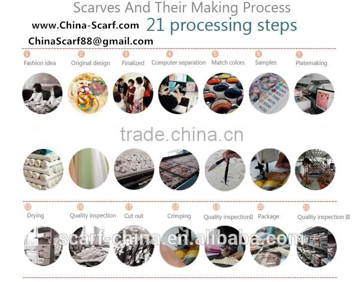 Dot stitching scarves wholesale