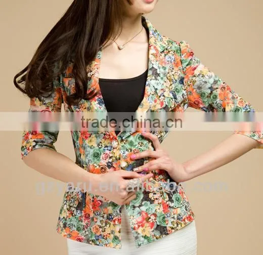 Ladies Fashion Jackets and Skirt Set