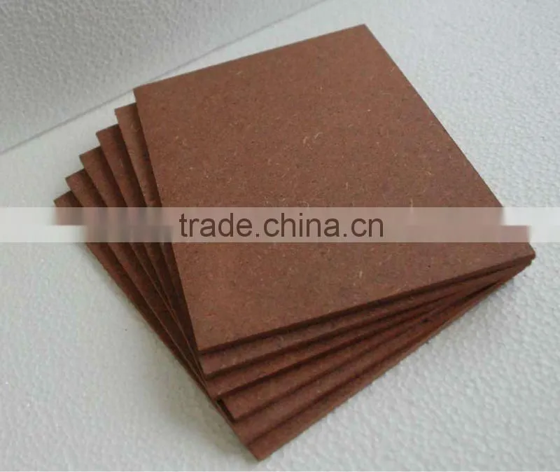 E1 Glue 660-850kg/m3 1220*2440*12mm evergreen plain MDF for furniture
