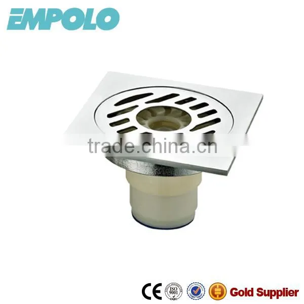 anti-smell brass square drainer FD78805A