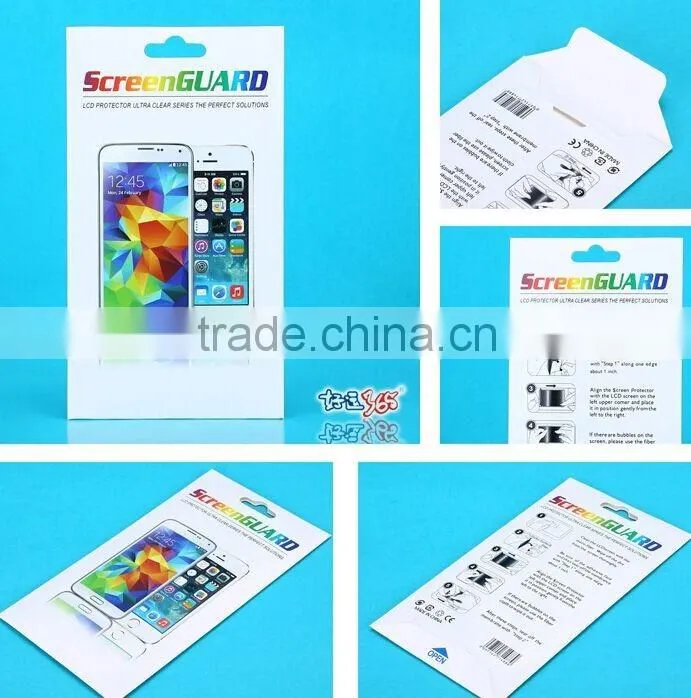 2016 OEM Tempered Glass Packaging paper box, retail display box for temper glass package